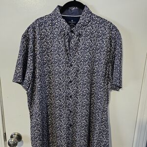 Construct Men's Navy Floral Shirt